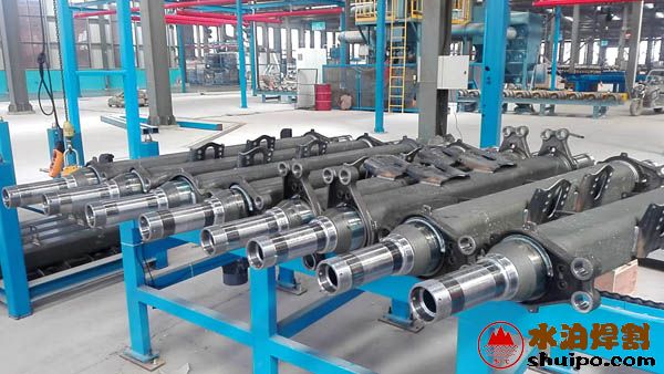 車橋底板、附件焊接效果